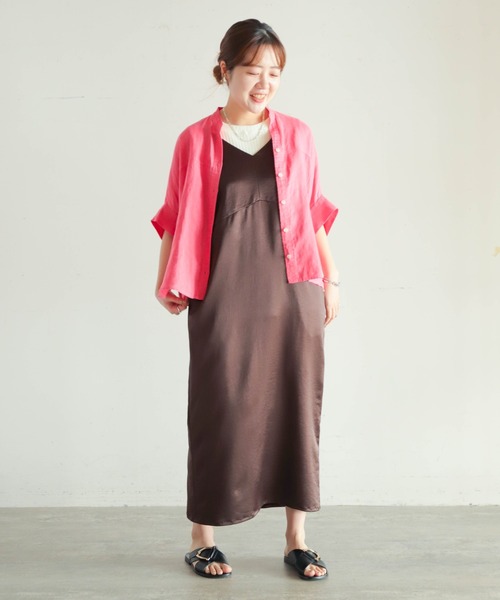 「NOMBRE IMPAIR」 半袖シャツ FREE ピンク レディース_画像8