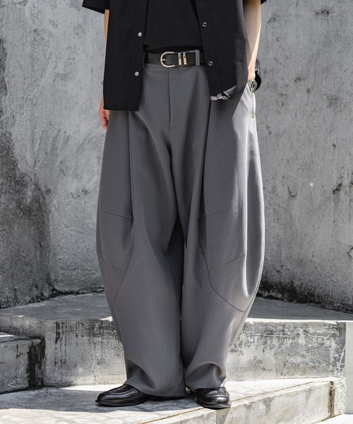 RAGEBLUE（レイジブルー） ワイドパンツ スラックス DESIGN SEAM WIDE