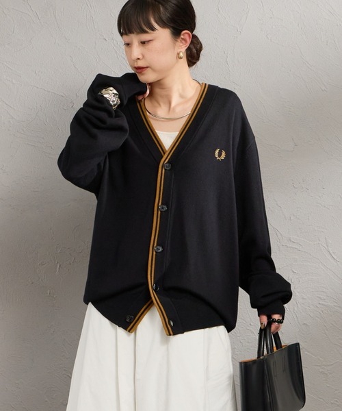 FRED PERRY（フレッドペリー） カーディガン 「WEB先行予約」「FRED