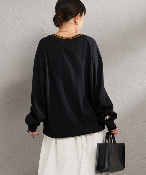 FRED PERRY（フレッドペリー） カーディガン Vネック クラシックニット