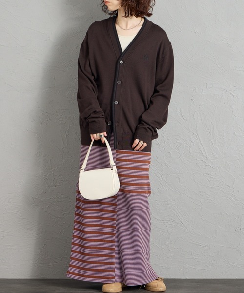 FRED PERRY（フレッドペリー） カーディガン Vネック クラシックニット