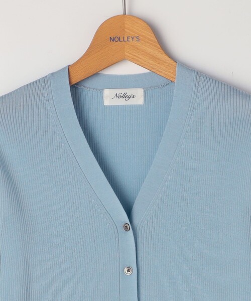 NOLLEY'S（ノーリーズ） カーディガン 「手洗い可能」「アンサンブル