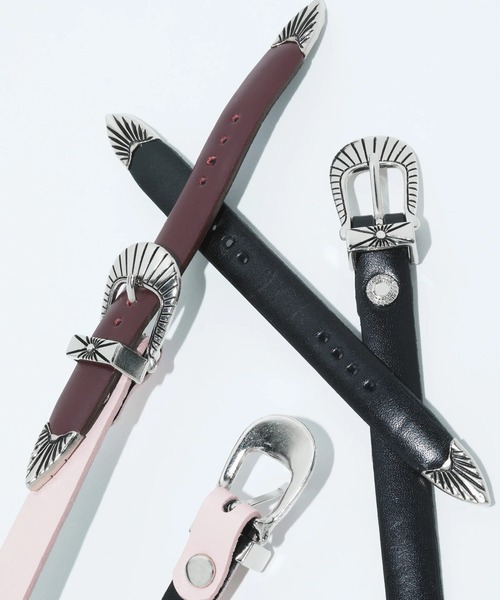 TOGA TOO バングル 「TOGA TOO/トーガトゥー」Double buckle leather