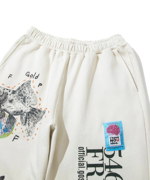 「go slow caravan」 スウェットパンツ MEDIUM ベージュ メンズ_画像7