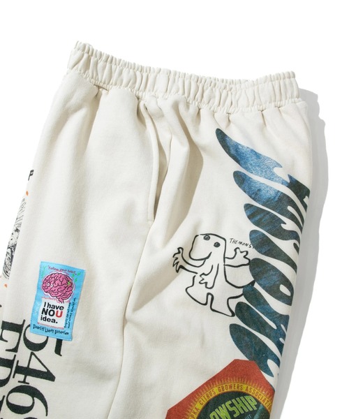 「go slow caravan」 スウェットパンツ MEDIUM ベージュ メンズ_画像8