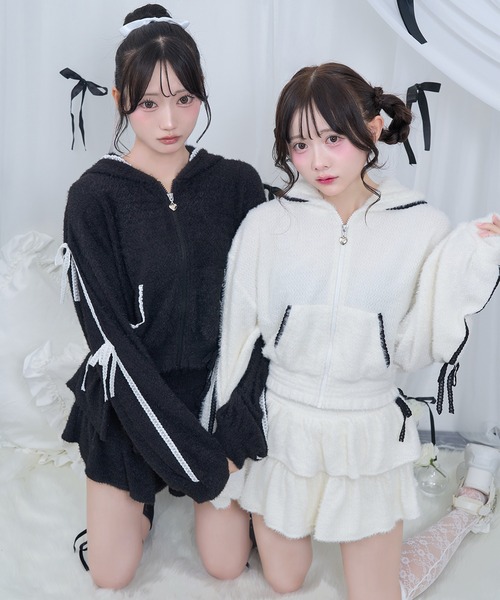 ふわふわシナモン　①〜⑤セット Honey Cinnamon（ハニーシナモン） セットアップ ふわふわ配色