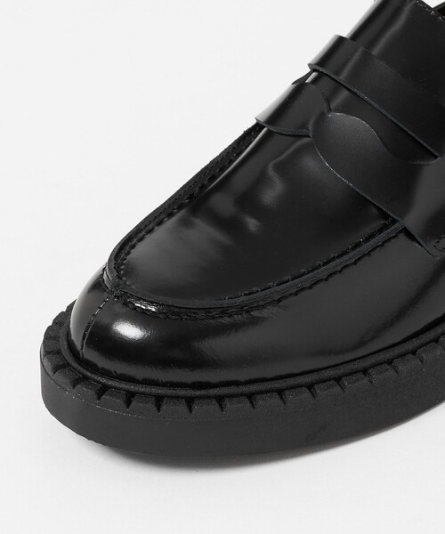 未使用 FABIO RUSCONI ファビオルスコーニ ローファー 黒 23cm FABIO RUSCONI（ファビオルスコーニ） ローファー 「FABIO RUSCONI