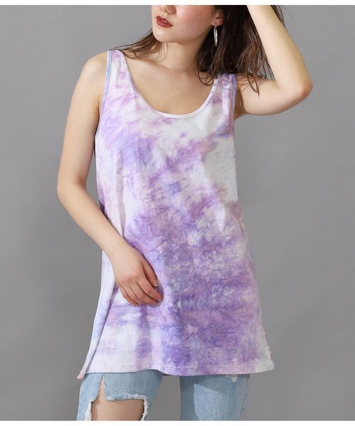 タンクトップ タイダイタンクチュニック Zozotown Paypayモール店 通販 Paypayモール
