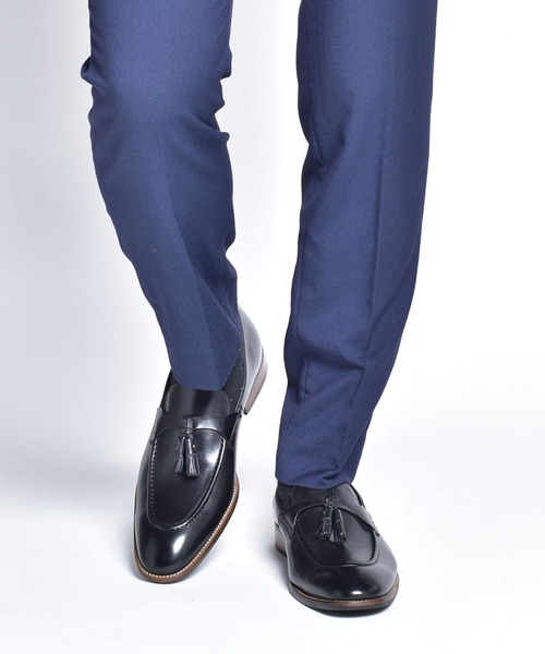 LUCIUS（ルシウス） ローファー レザー タッセルローファー