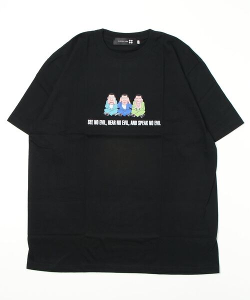 SAMURAI CORE（サムライコア） tシャツ × ゴリラーマン コラボ」三猿