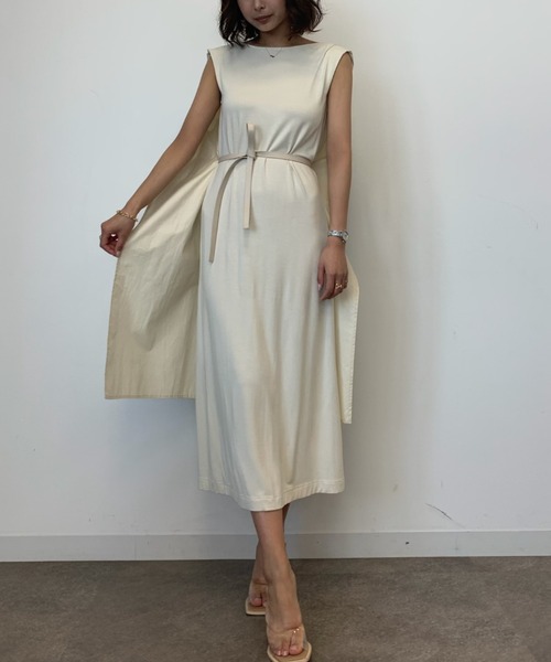 ワンピース Web限定 バックオープンフレンチスリーブワンピース Zozotown Paypayモール店 通販 Paypayモール