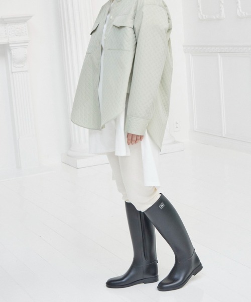 ing（イング） 長靴 レインブーツ 「レイン対応」内ファスナー付き