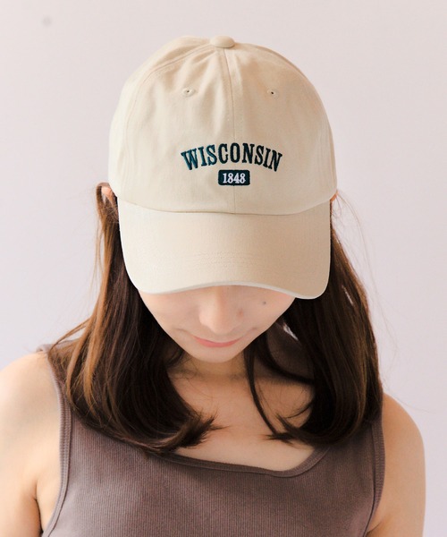 14+ キャップ 帽子 カジュアル刺繍キャップ レディース メンズ