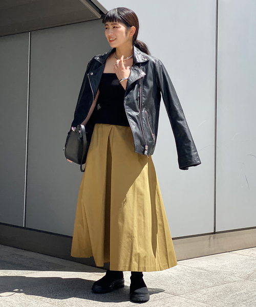 AP STUDIO スカート SCENTOF ポプリンタックスカート : ZOZOTOWN Yahoo