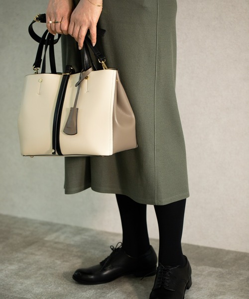 ROSELLINI（ロゼリーニ） トートバッグ 「ROSELLINI/ロゼリーニ」両