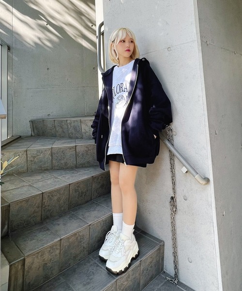 ビッグパーカー KOE ビックシルエットパーカー | Bonanza Base