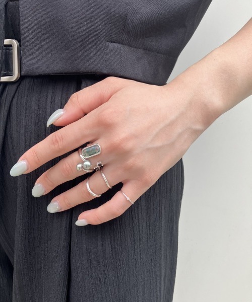 K10WG ダイヤモンドリング　Pinky&Dianne K10WG. ダイヤモンド ピンキー リング K10WG ダイヤモンドリング