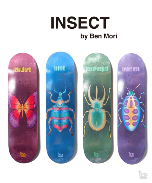 IFO SKATEBOARDS（アイエフオースケートボード） 「IFO SKATEBOARDS