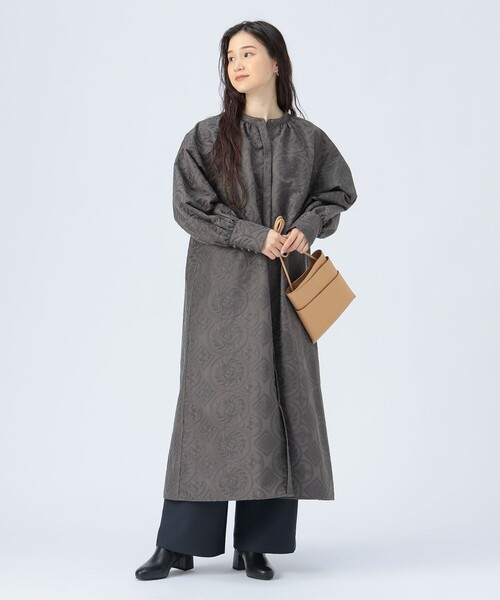 BEAMS HEART（ビームス ハート） ワンピース 総刺繍 オーバー シャツ