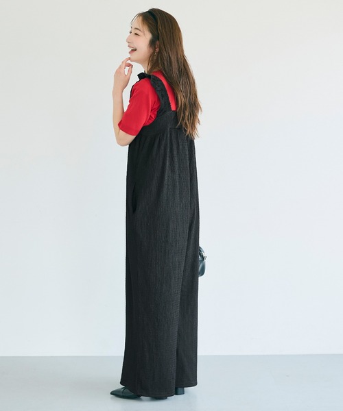 coca（コカ） オールインワン ＼再入荷／シボシャーリングフリル
