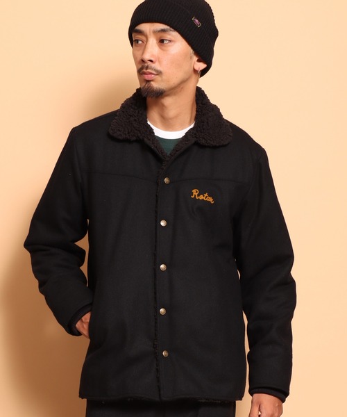 ROTAR ブルゾン アウター Light Melton Boa Ranch Jacket ライト