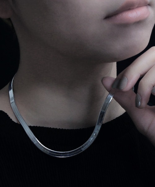 YArKA ネックレス 「YArKA/ヤーカ」simple flat necklace「SNK50 