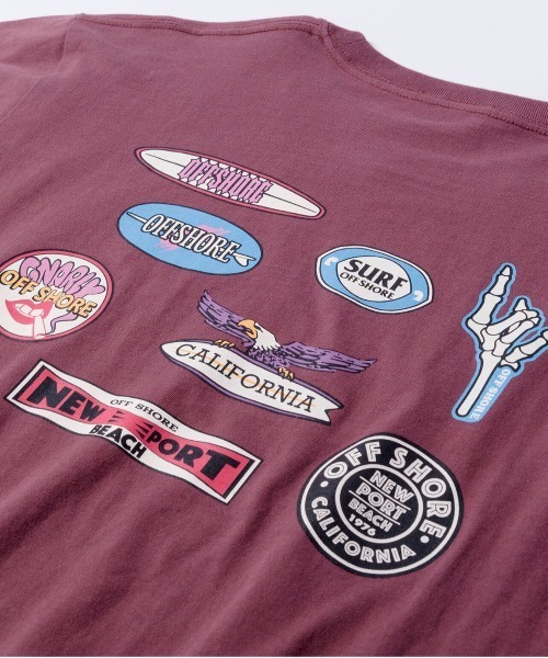 Age Factory iced logo Tシャツブラウン Lサイズ COLOR BACK LOGO Tシャツ[品番：BJLW0027814]｜RODEO CROWNS