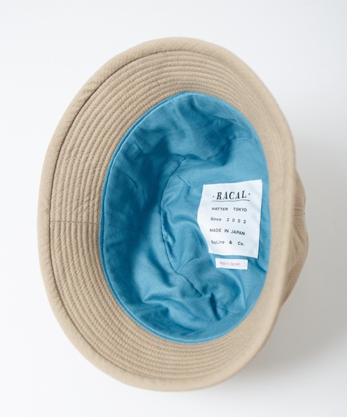RACAL 帽子 ハット Stitching Dobby Cloth Bucket Hat / 刺し子