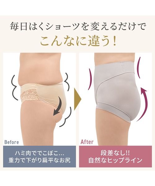 BRADELIS NewYork ショーツ ゆきねえとろりソフトシルク混