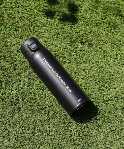 LAKOLE 水筒 ワンタッチポータブルタンブラー「750ml」 / 993446