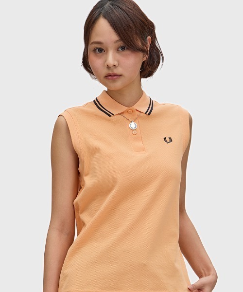 The Fred Perry Shirt - G7200／ノースリーブポロシャツ FRED PERRY（フレッドペリー） ポロシャツ ポロ The Fred Perry Shirt