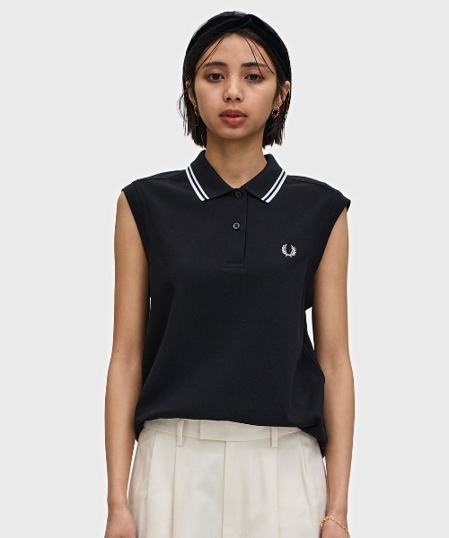 芸能人着用】FRED PERRY ポロシャツ レディース