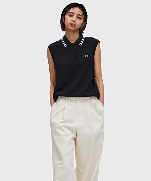 FRED PERRY（フレッドペリー） G7200 スリーブレス フレッドペリー ポロシャツ / ノースリーブ 袖なし FRED PERRY PERRY（フレッドペリー） G7200 スリーブレス