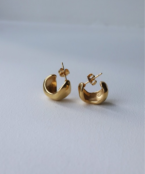 ピアス 18KGP プラムピアス レディース メンズ
