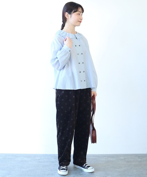 bulle de savon ブラウス シャツ ローンIBK bebe ブラウス bulle de savon ブラウス シャツ コットン/キュプラ ローンIBK