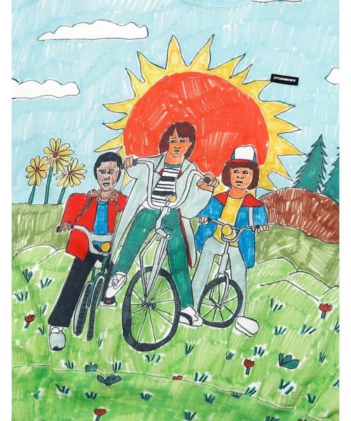 トレーナー スウェット 「Little sunny bite」 kids sweat top レディース メンズ Little sunny bite トレーナー スウェット 「Little bite」kids