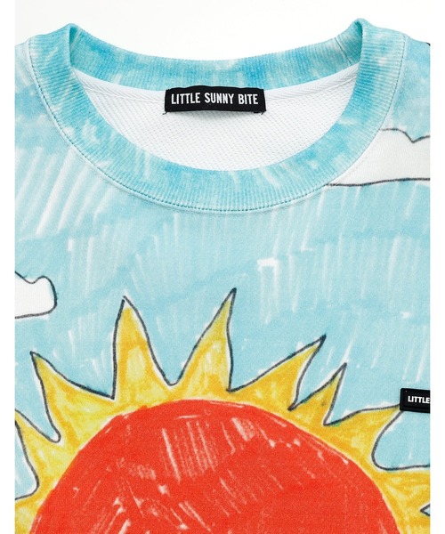 トレーナー スウェット 「Little sunny bite」 kids sweat top レディース メンズ Little sunny bite トレーナー スウェット 「Little bite」kids