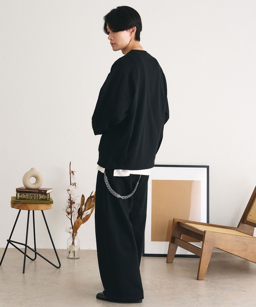 epnok ワイドパンツ スウェットパンツ ジャージ サイドタック