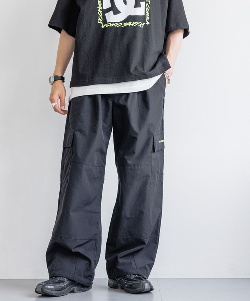 DC SHOES カーゴパンツ 「DC」バギーワイドカーゴパンツ