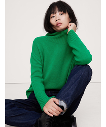 ロゴタートルネックセーター　Mサイズ JIGGYS SHOP セーター ニット ビッグワッフル編みタートルネック