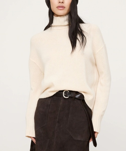 ドゥーズィエムクラス　ウールカシミヤ　タートル　ニット　オーバーサイズ Deuxieme Classe（ドゥーズィエムクラス） ドゥーズイエムクラス