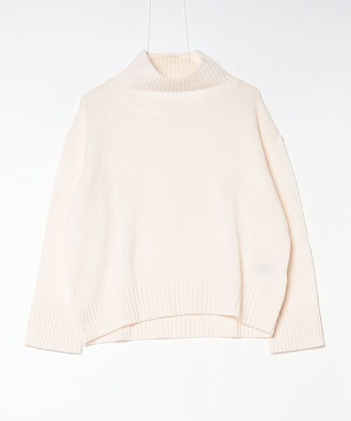 【Masa88】 カシミヤ プルオーバー ニット セーター サイズL 洗える】ソフトカシミヤミックス ハイネックニット （ニット
