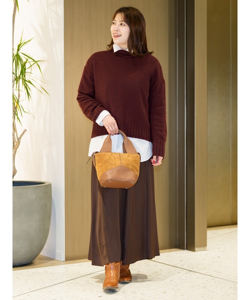 ニット セーター オーバーサイズ ミッドウェイト カシミヤ