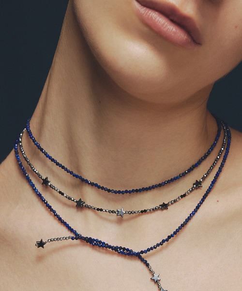 les bonbon チョーカー 「les bon bon」celeste noir choker BOB522 
