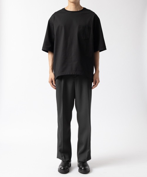 STUDIOUS - PUBLIC TOKYO レイヤードカットTシャツ STUDIOUS tシャツ 「STUDIOUS×PUBLIC TOKYO」ビューティー