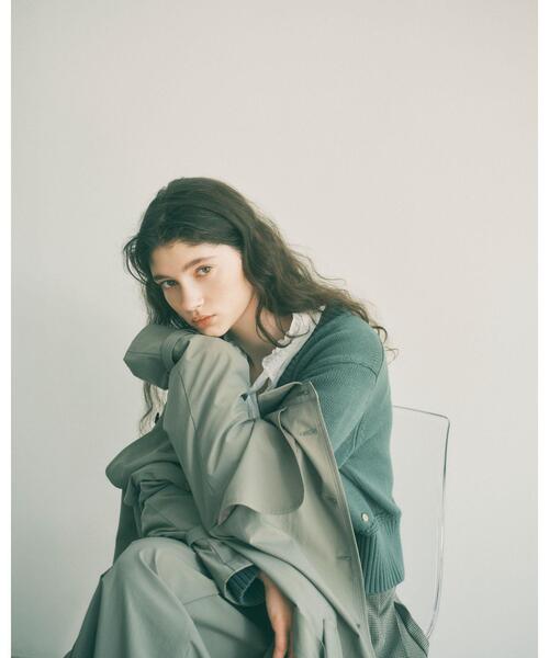 To b. by agnes トレンチコート コート ロングトレンチコート