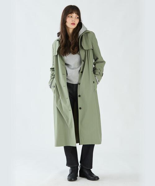 To b. by agnes トレンチコート コート ロングトレンチコート