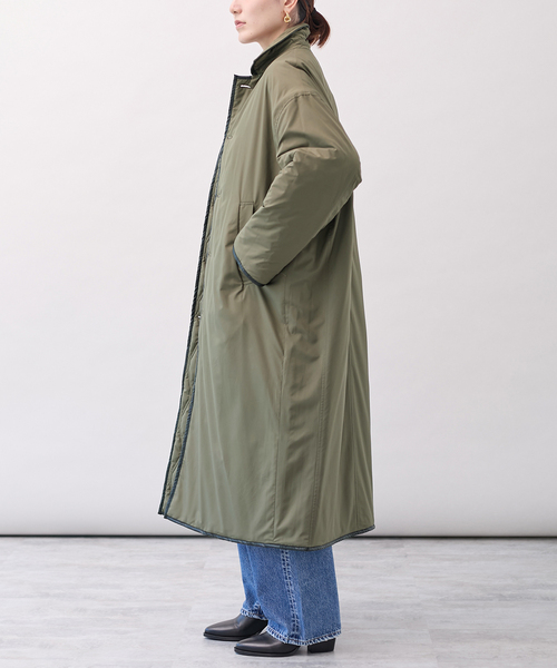 TICCA（ティッカ） コート アウター リバーシブルキルティングロング