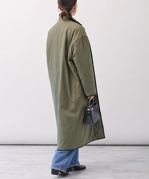 TICCA（ティッカ） コート アウター リバーシブルキルティングロング