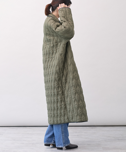 TICCA（ティッカ） コート アウター リバーシブルキルティングロング